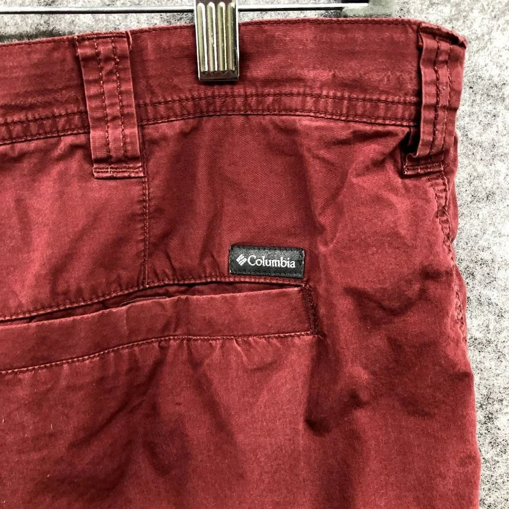 Columbia mens red